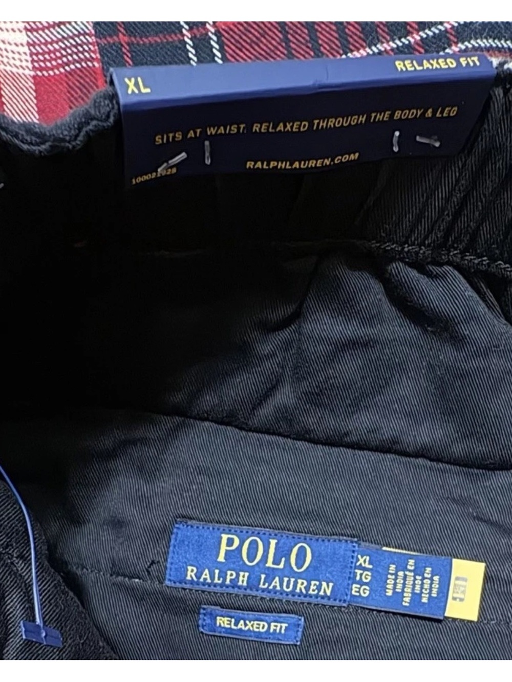 New Ralph Lauren Polo Prepster Patchwork Men’s Easy Pants - Drawstring Lounge - Picture 4 of 13